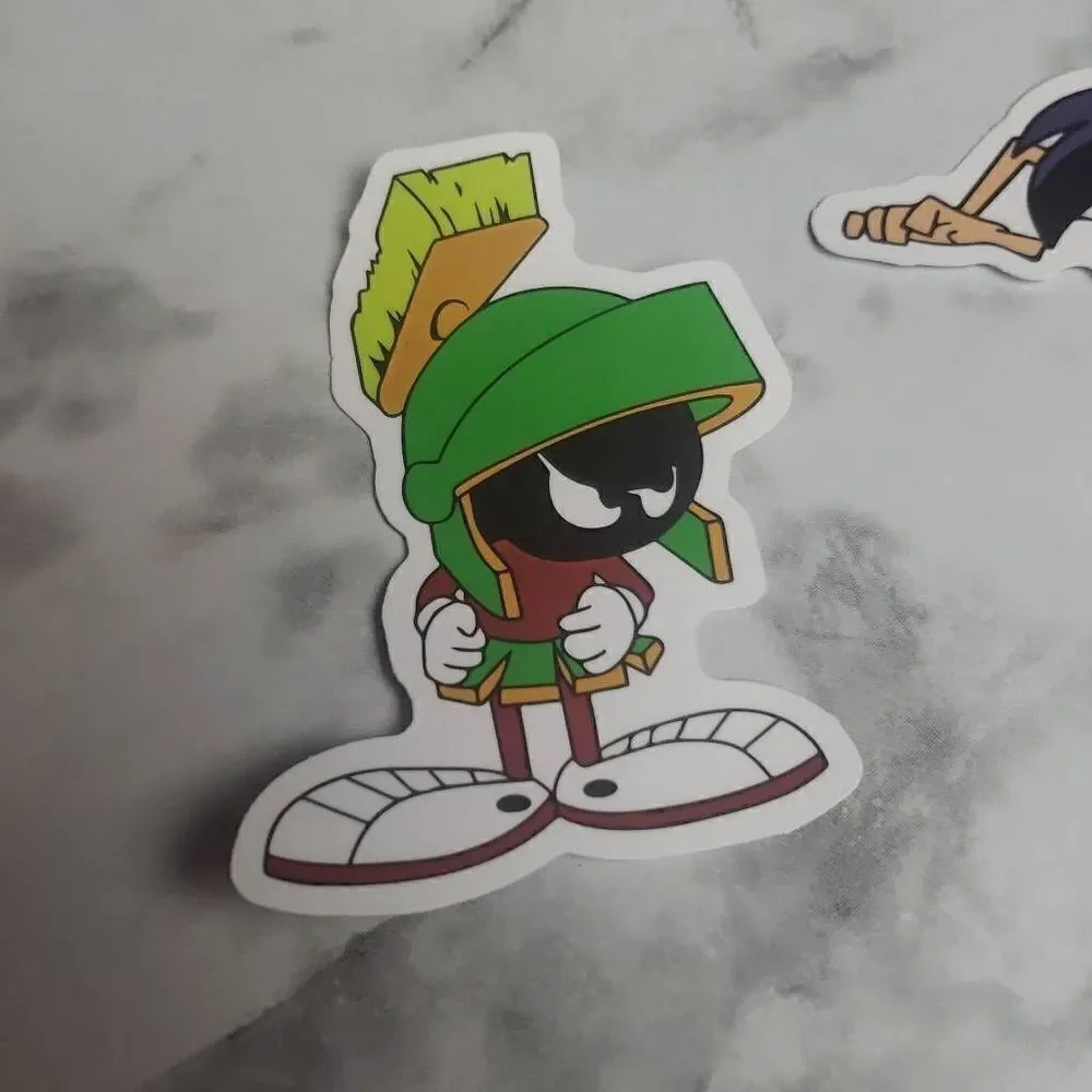 ‎Cartoon Stickers Danny Phantom and Marvin the Martian